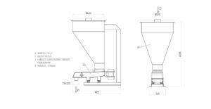 misure VIBRO ALIMENTATORE 1